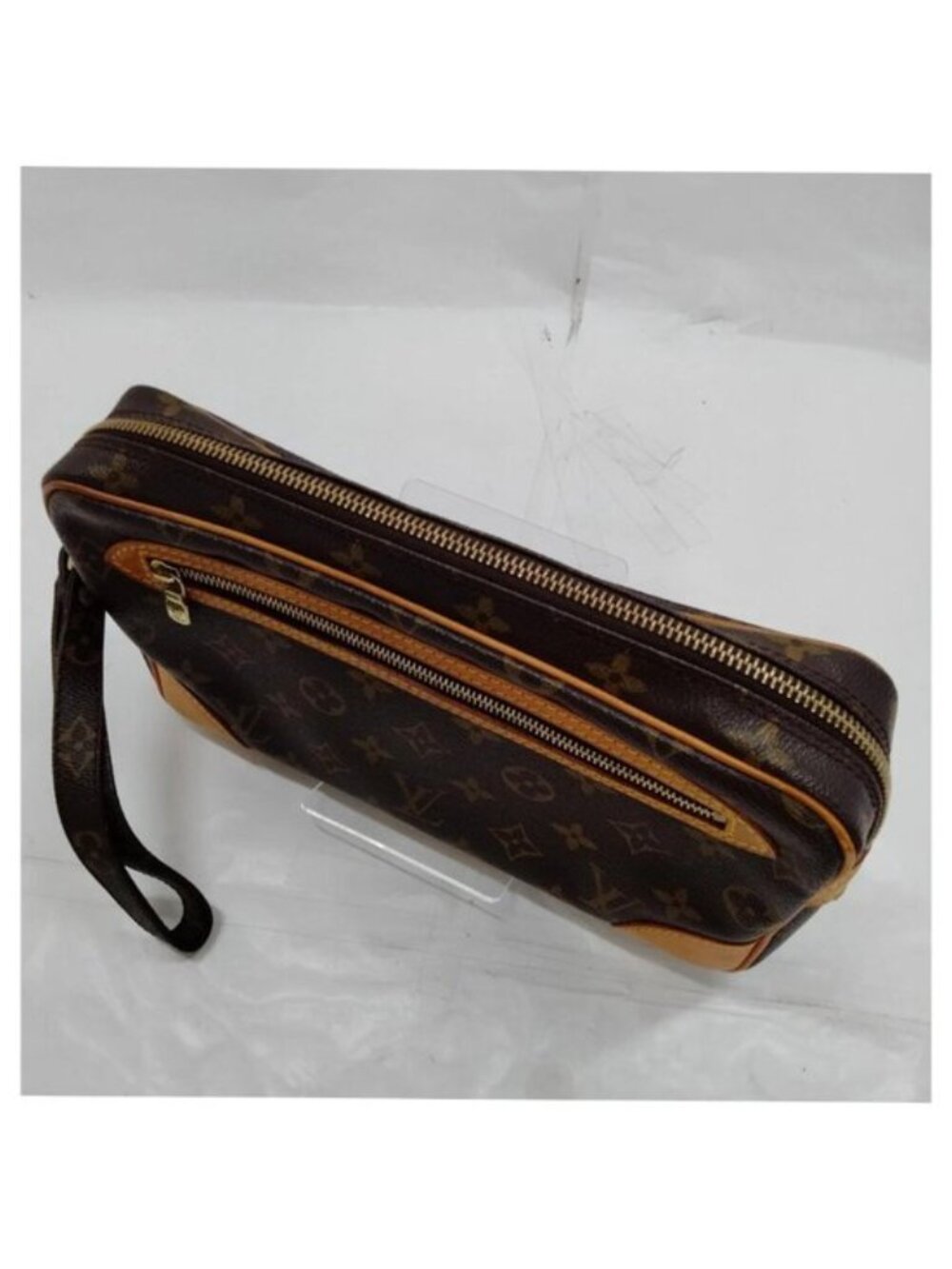 Authentic Louis Vuitton Marly Dragonne GM Monogram Clutch Wristlet Bag - Picture 6 of 16